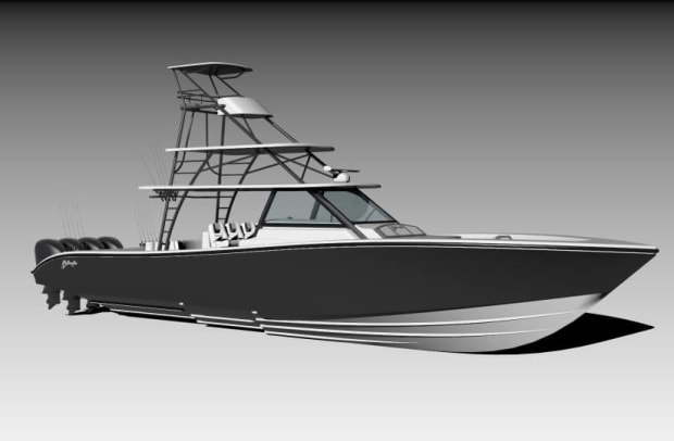 Yellowfin Teases New 54-Foot Center Console - Soundings Online