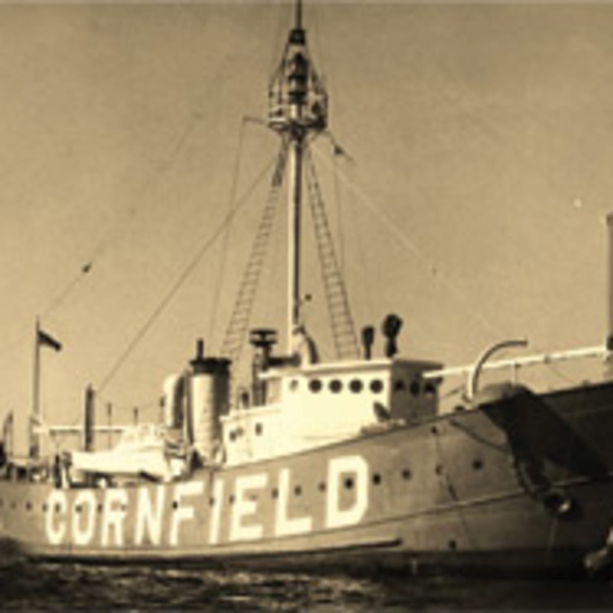 The Nantucket Lightship Collision with the RMS Olympic in Massachusetts