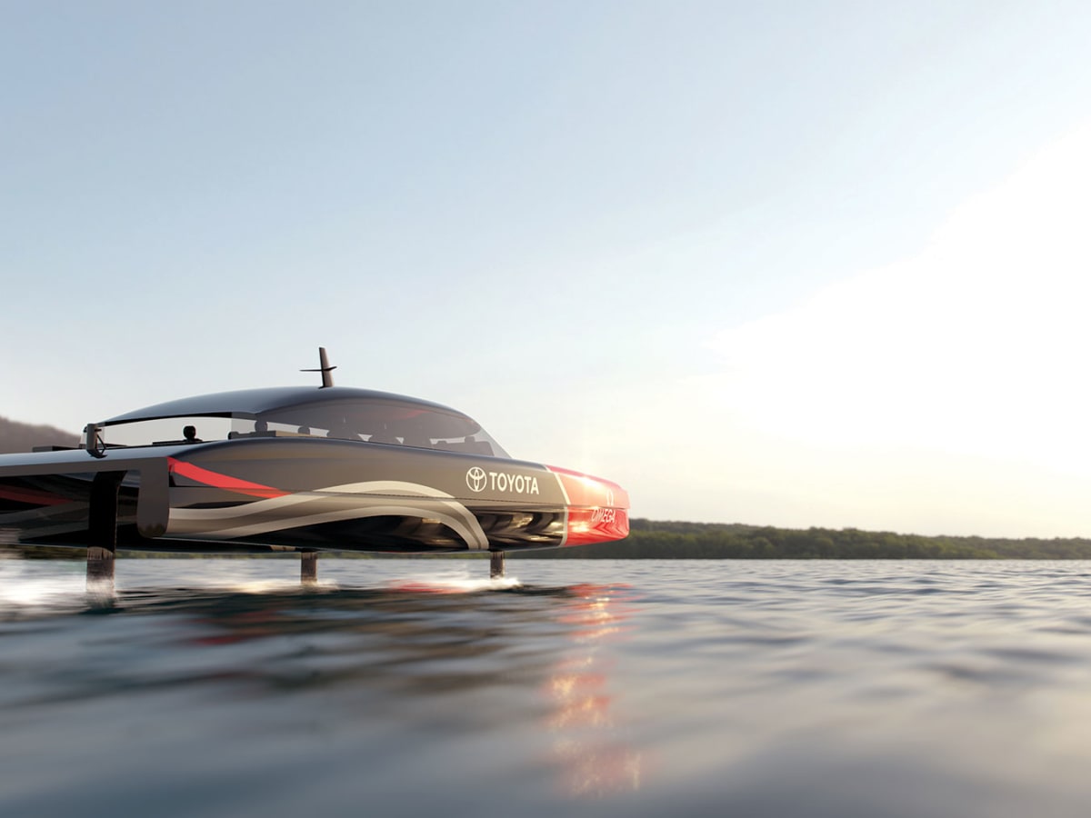 Emirates Team New Zealand to build hydrogen-powered foiling chaseboat