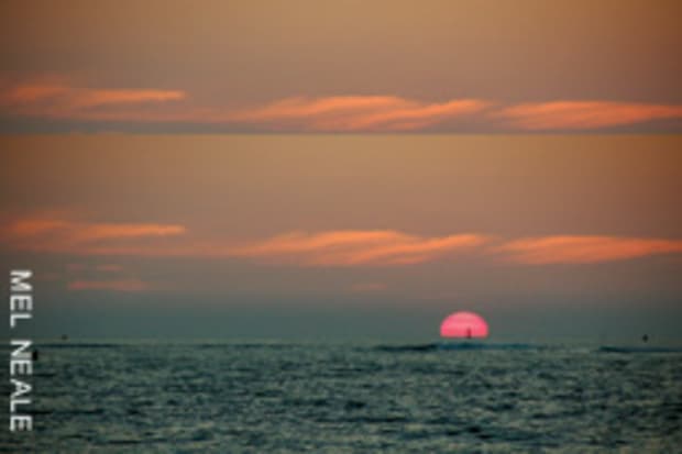 When Returning From Sea A Red Navigational Buoy