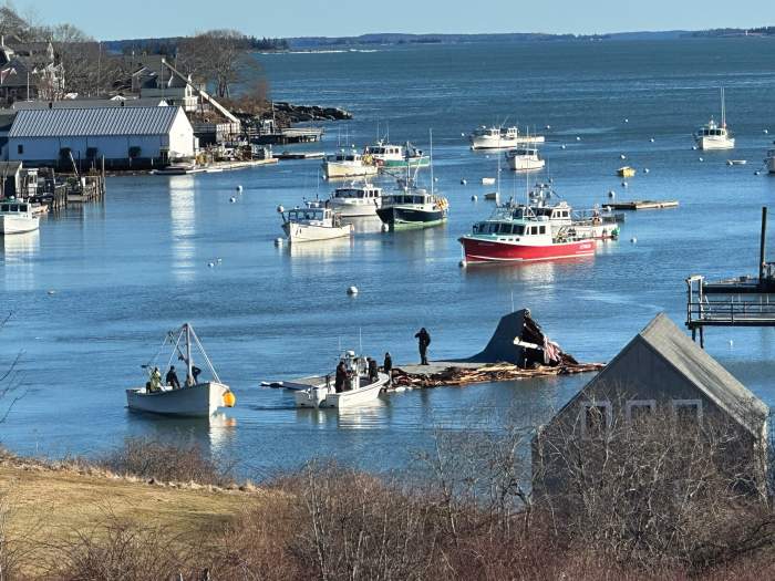 Two powerful storms hit Maine in January 2024, causing massive damage ...