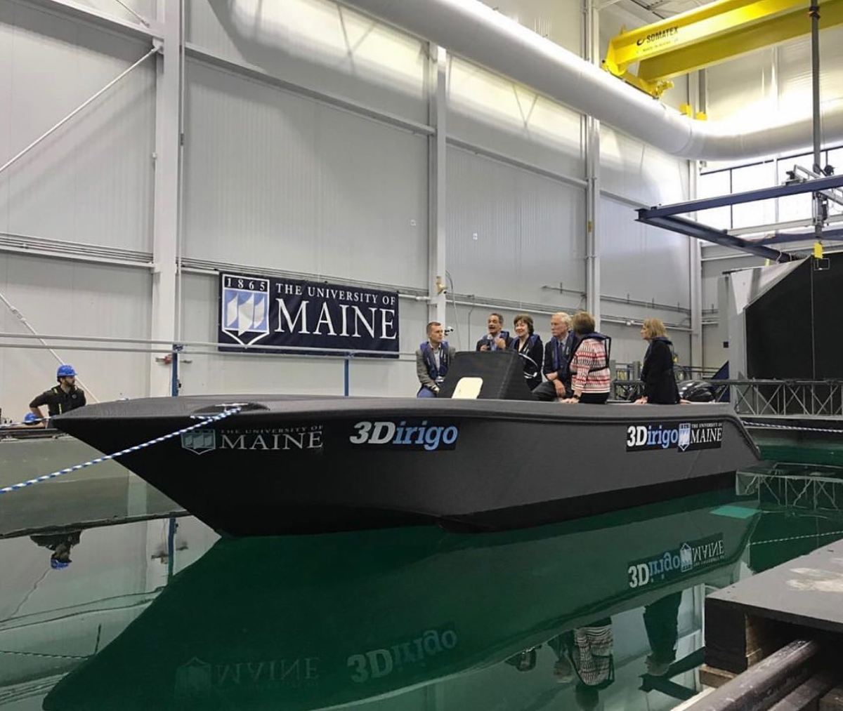 UMaine Largest 3D Printed Boat - Soundings Online